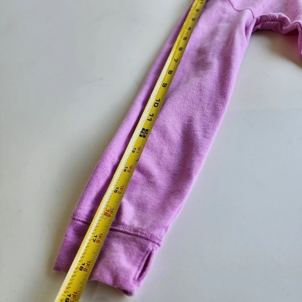JUMPING BEANS Active Lighweight Full ZIP HOODIE GIRLS Sweatshirt PURPLE Sz 10